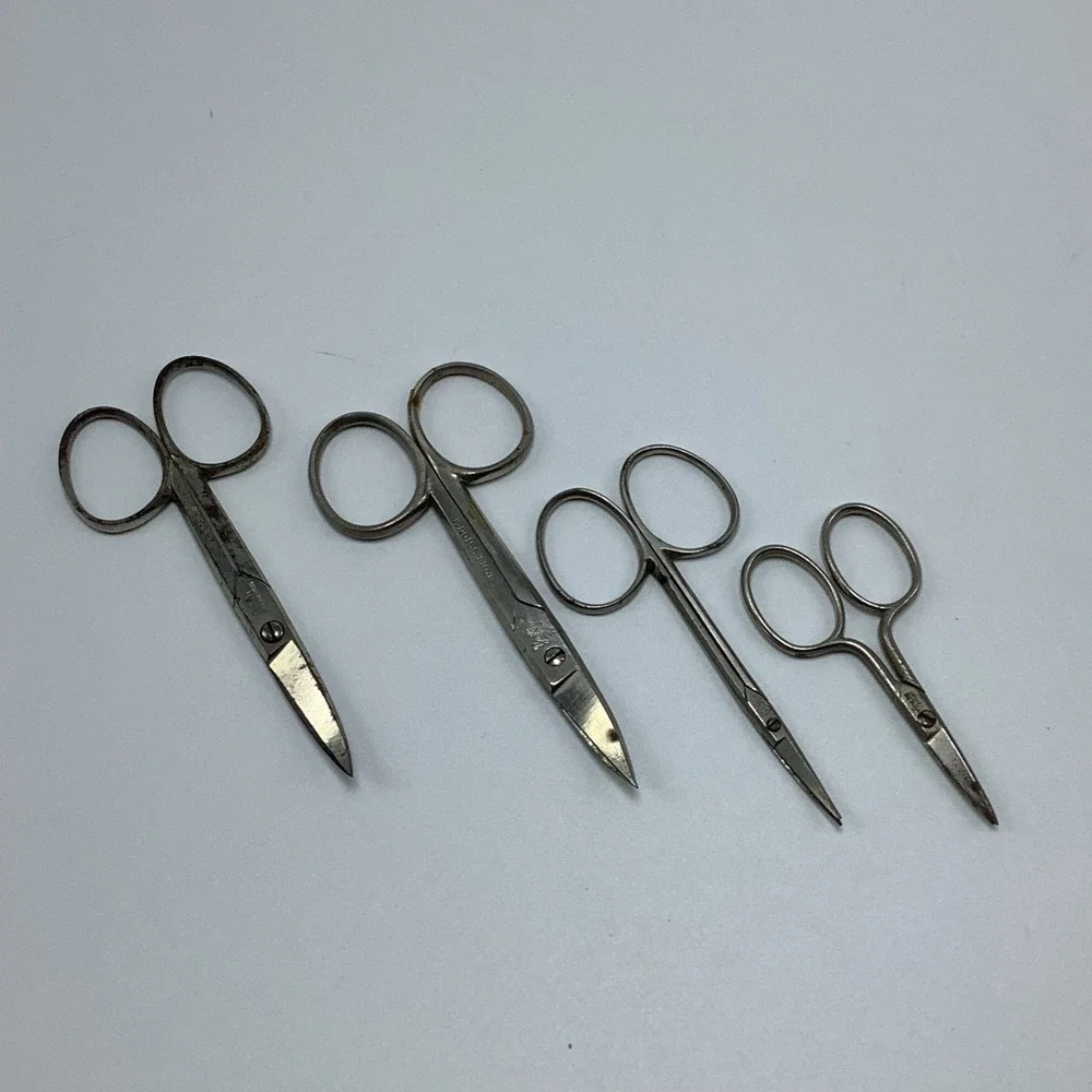 Vintage Small Scissors Set of 4 Italy/Germany‎